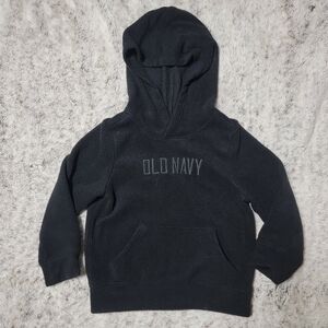 Old Navy Fleece Hoodie - Black - Size 3T